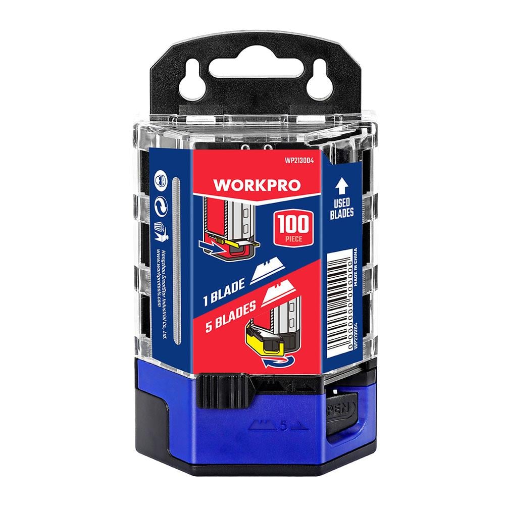 WORKPRO WP213004 100’Lü Rötuş Maket Bıçağı Yedeği nasıl kullanılır