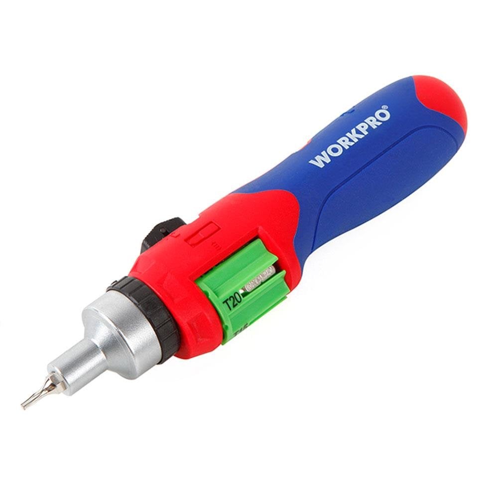 WORKPRO WP221056 24 Parça Profesyonel CR-V Cırcırlı Bits Tornavida Seti nasıl kullanılır