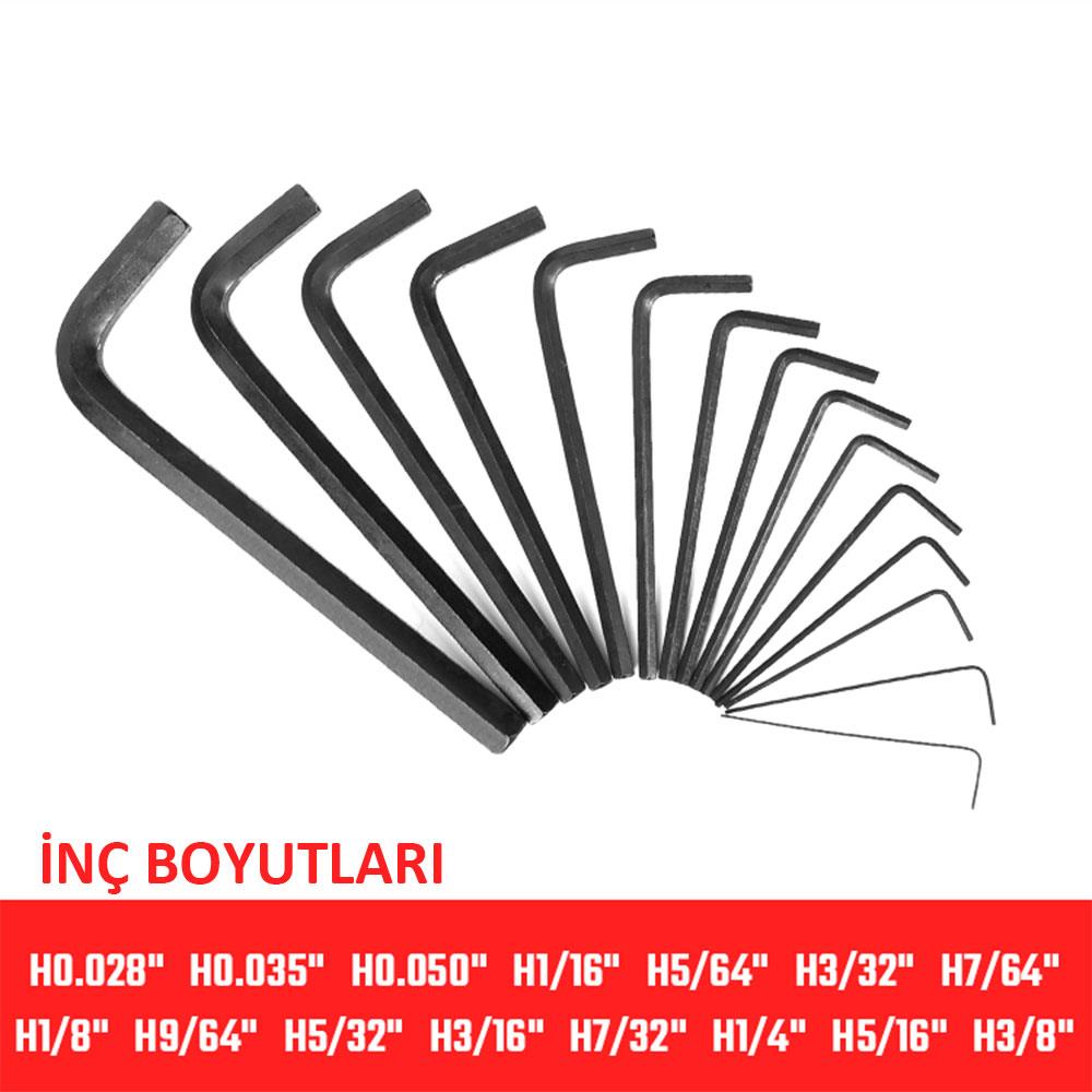 WORKPRO WP222018 30 Parça Uzun Boy CR-V Metrik/İnç Profesyonel Allen Anahtar Takımı nereden bulurum