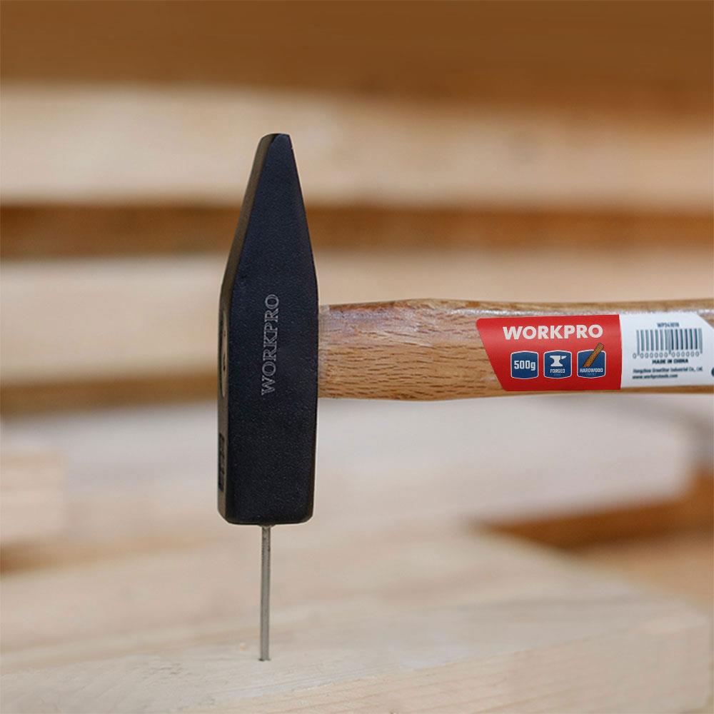 WORKPRO WP241019 500Gr Ahşap Saplı Çekiç ne işe yarar