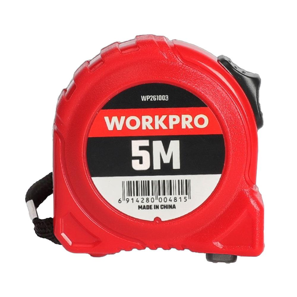 WORKPRO WP261003 5Mx19mm Beyaz Çelik Şerit Metre nasıl kullanılır