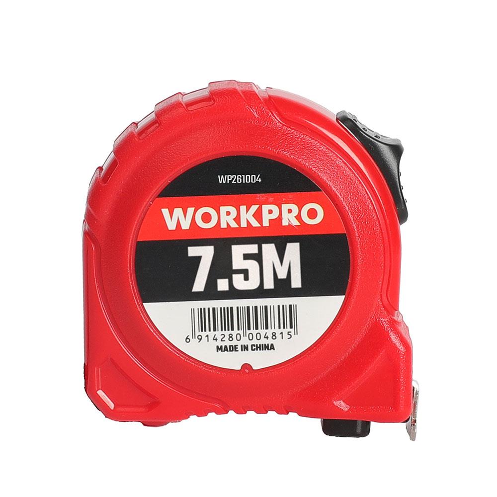 WORKPRO WP261004 7,5Mx25mm Beyaz Çelik Şerit Metre nasıl kullanılır