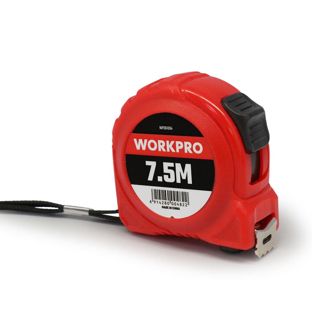 WORKPRO WP261004 7,5Mx25mm Beyaz Çelik Şerit Metre fiyatı