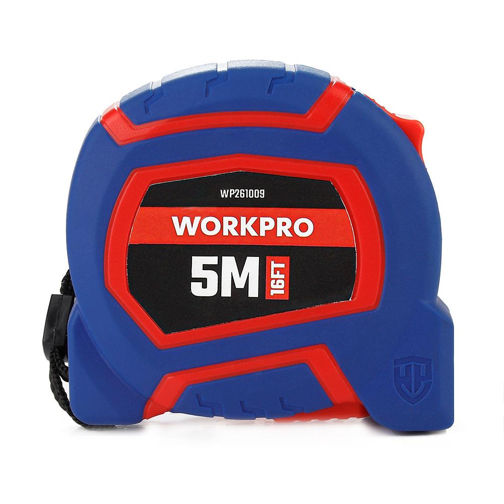 WORKPRO WP261009 5Mx19mm/16Ft. Naylon Kaplama Sarı Çelik Şerit Metre nereden bulurum