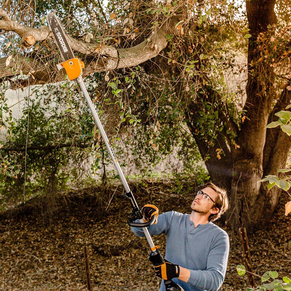 WORX WA0222 WG186E.1 ile Uyumlu 25CM Teleskobik Uzatmalı Zincirli Dal Budama Başlığı ne işe yarar