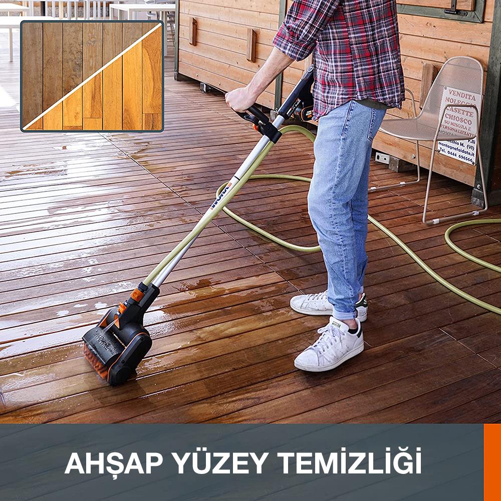 WORX WA0290 WG441E ile Uyumlu Hassas Yüzeyler İçin 165mm Temizlik Fırçası ne işe yarar