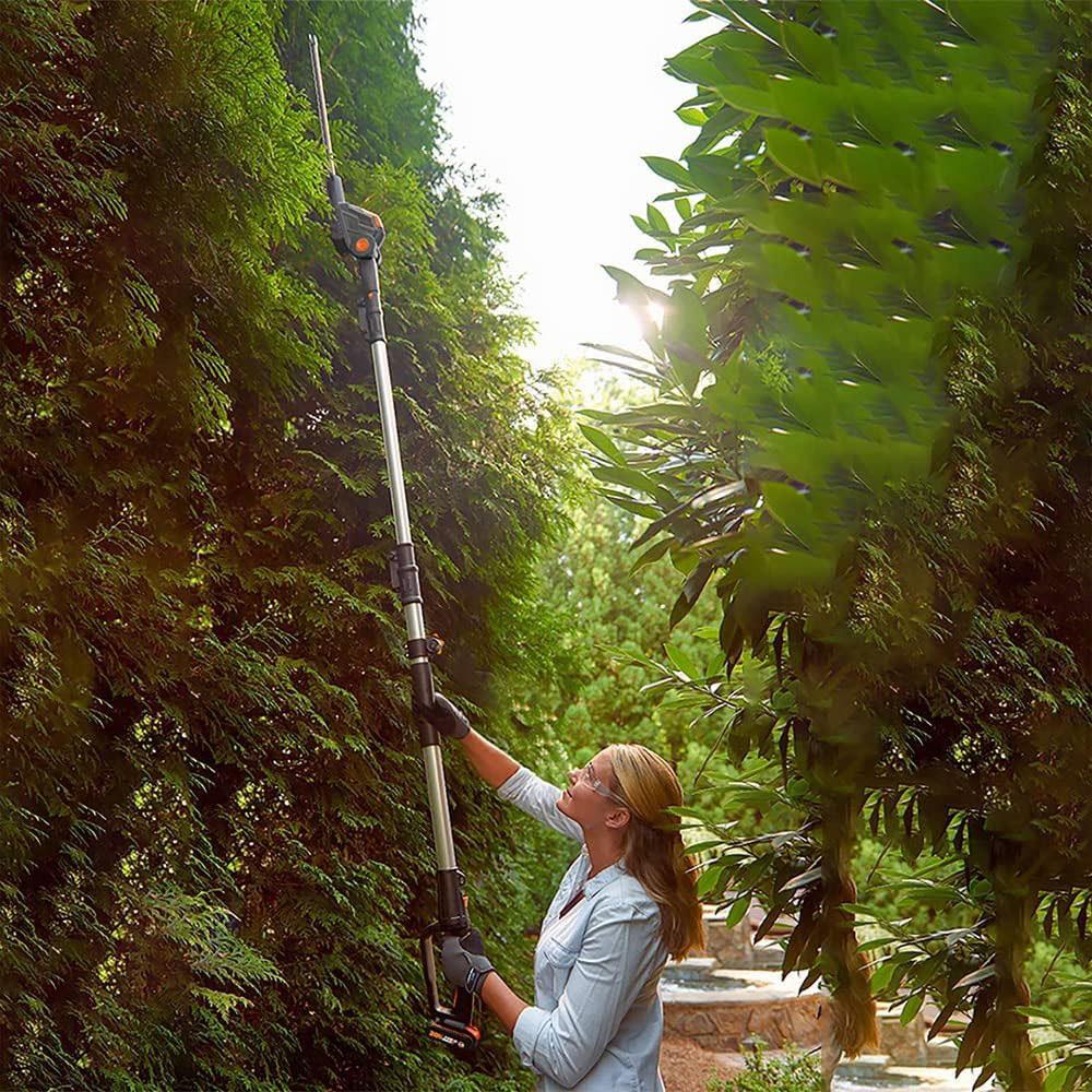 WORX WA0308 WG349E ile Uyumlu 45CM Profesyonel Açı Ayarlı Çit Budama Aparatı, Başlığı ne işe yarar