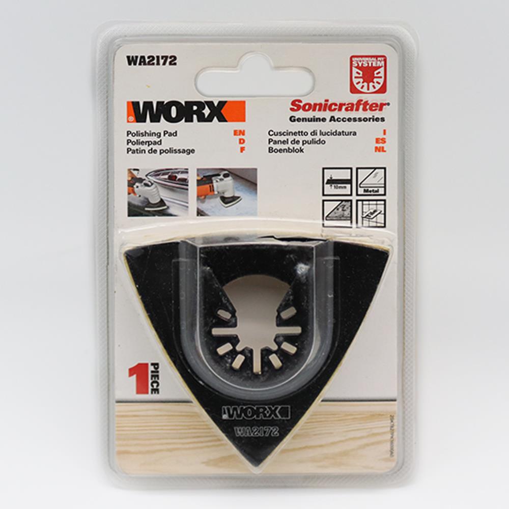 WORX WA2172 Çok Amaçlı Raspalama Makinası İçin 75x75mm Universal Parlatma Keçesi ne işe yarar