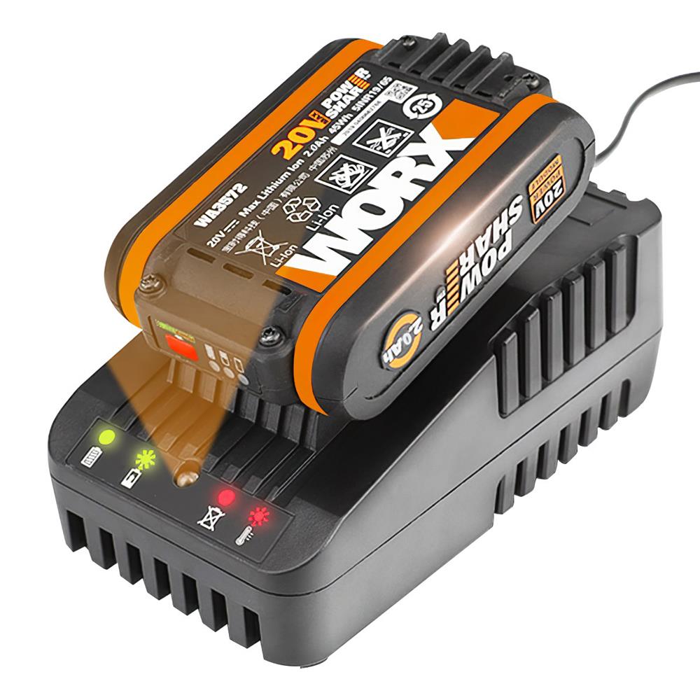 WORX WA3601 20Volt 2.0Ah. PowerShare Li-ion Akü ve Akü Şarj Cihazı nasıl kullanılır