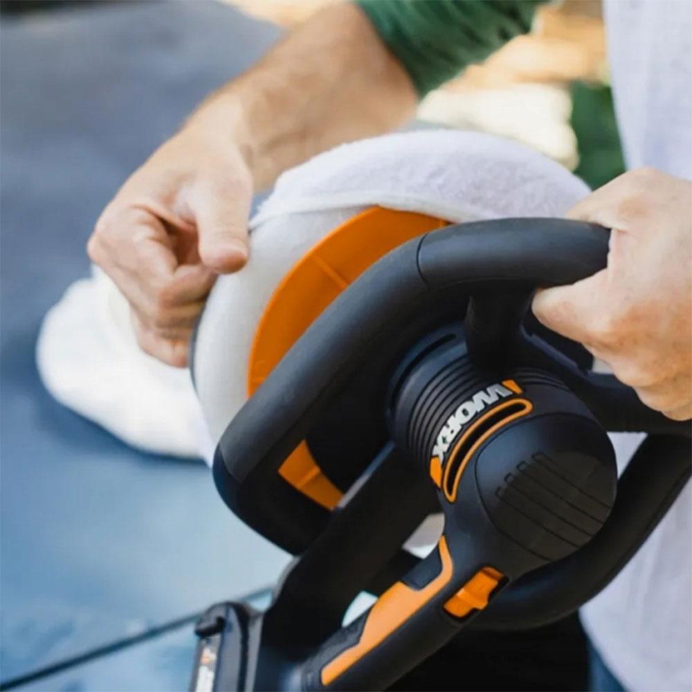 WORX WA4250 254MM WX856 İçin Yedek Pasta ve Cila Polisaj Bonesi 2 Adet nasıl kullanılır