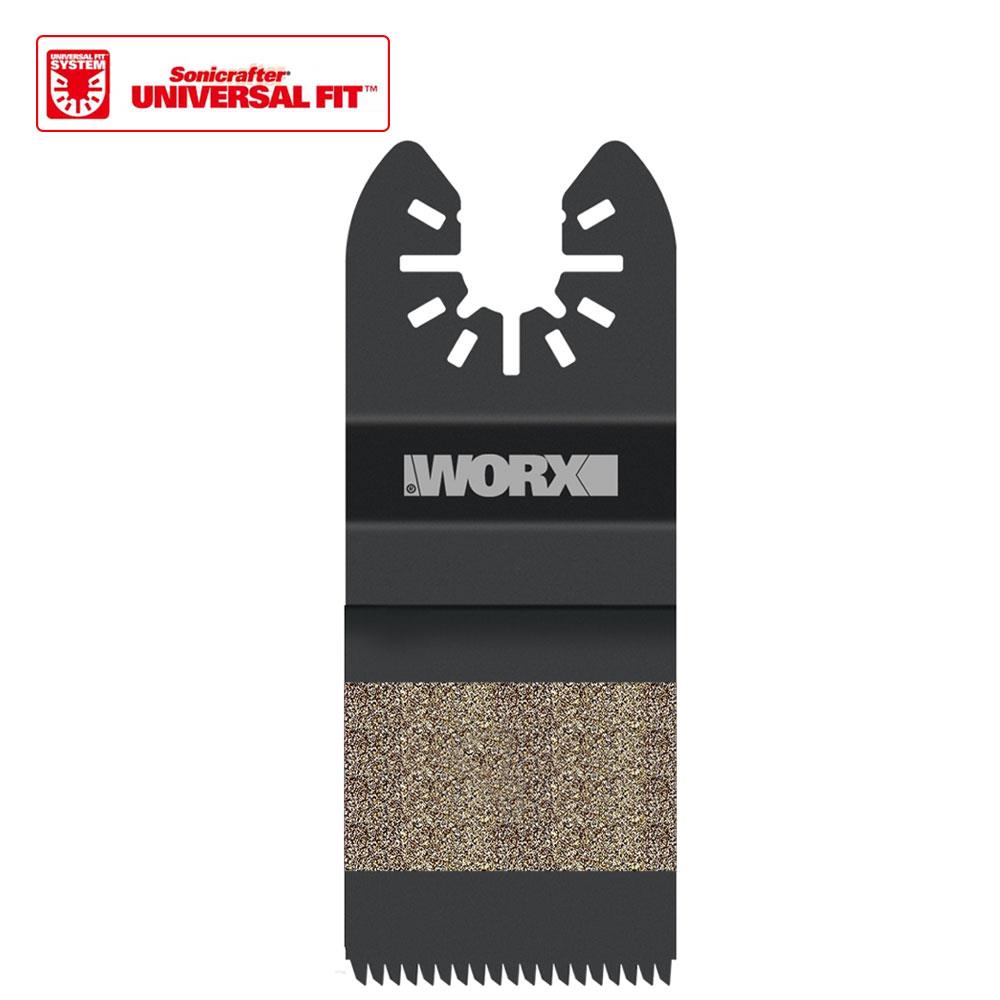 WORX WA4960 Çok Amaçlı Raspalama Makinası İçin 35x40mm Ahşap, PVC Universal Kesme ve Zımparalama Bıçağı fiyatı