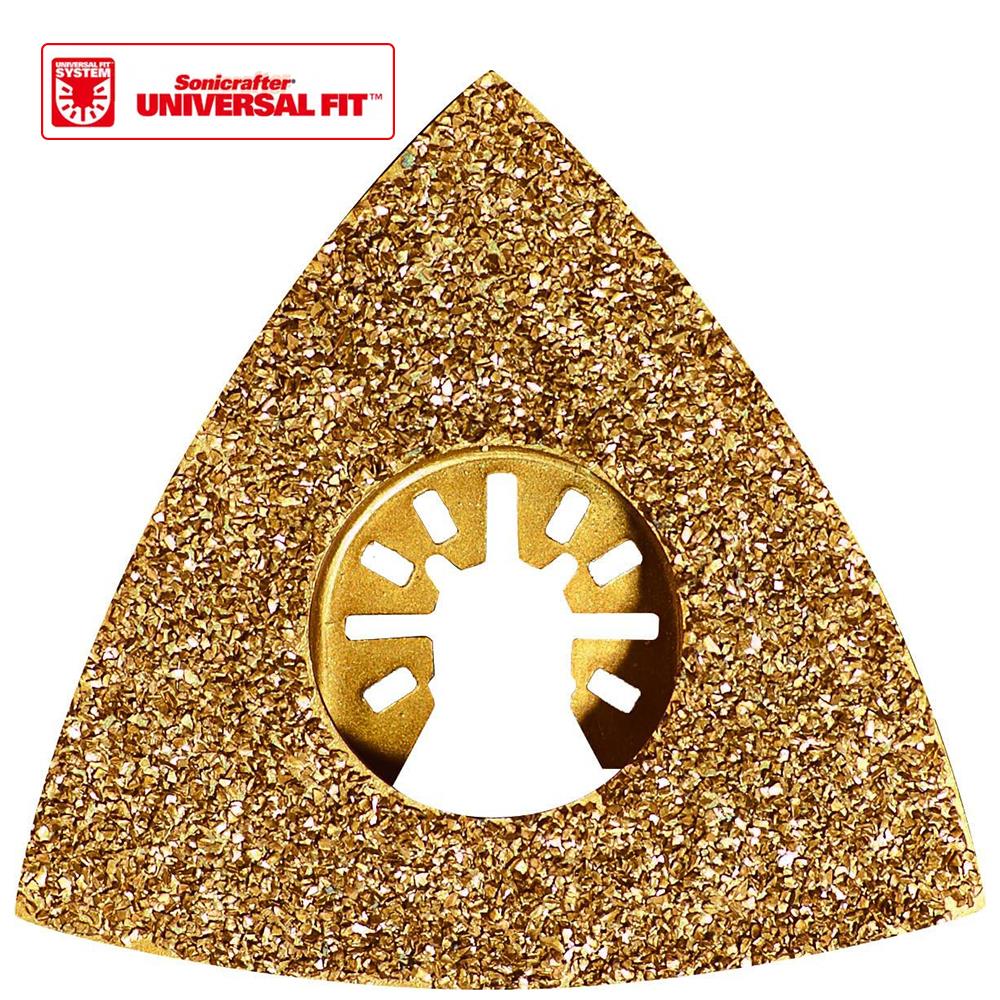 WORX WA4966 Çok Amaçlı Raspalama Makinası İçin 75x75mm Karbür Kaplama Harç, Boya, Yapıştırıcı Universal Zımpara Başlığı fiyatı