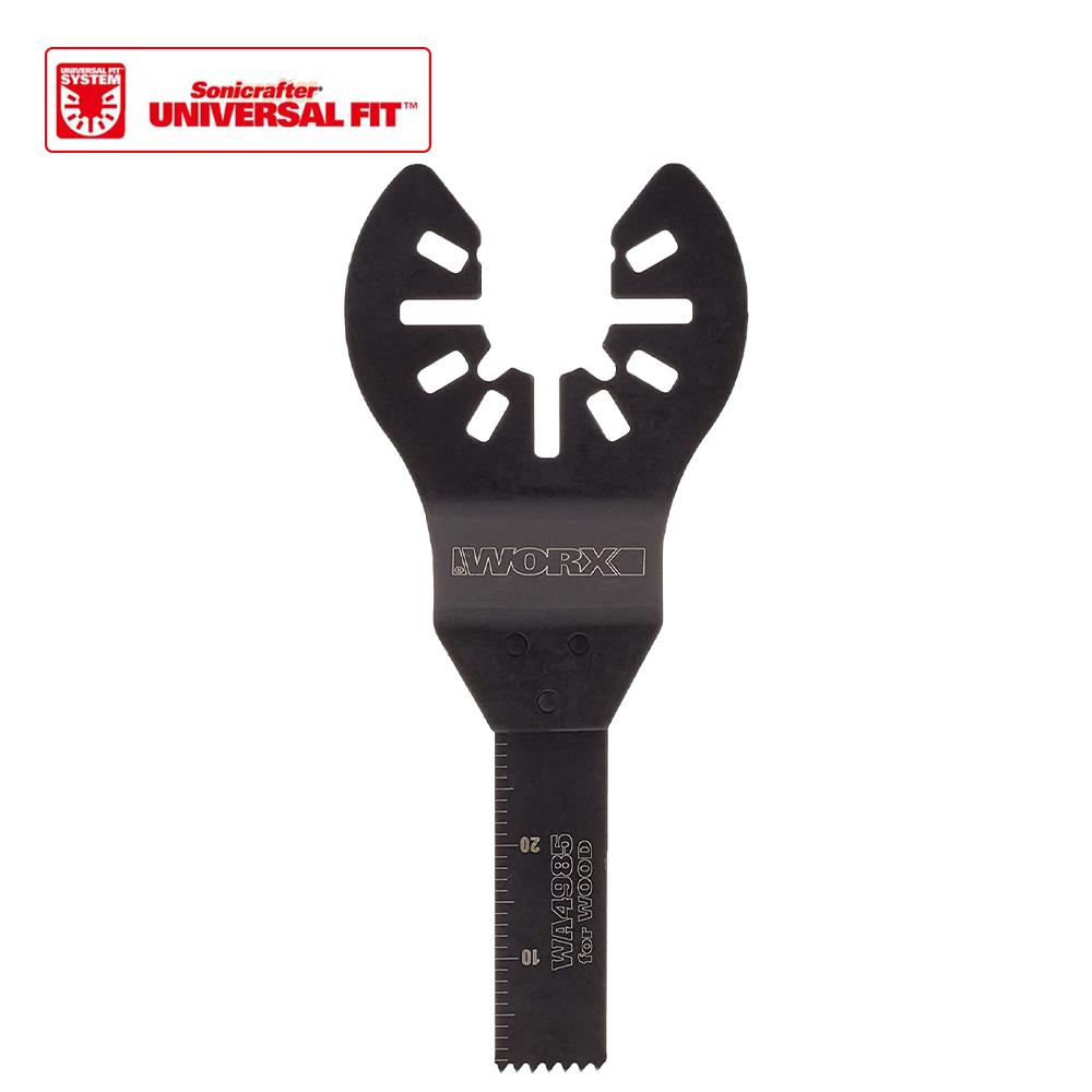 WORX WA4986 Çok Amaçlı Raspalama Makinası İçin 10x20mm Metal, Ahşap, Fiberglas, PVC Universal Hassas Kesme Bıçağı fiyatı