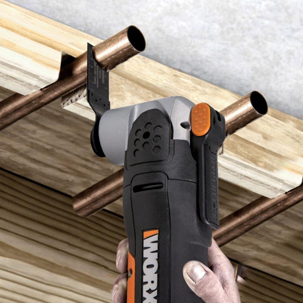 WORX WA4986 Çok Amaçlı Raspalama Makinası İçin 10x20mm Metal, Ahşap, Fiberglas, PVC Universal Hassas Kesme Bıçağı ne işe yarar