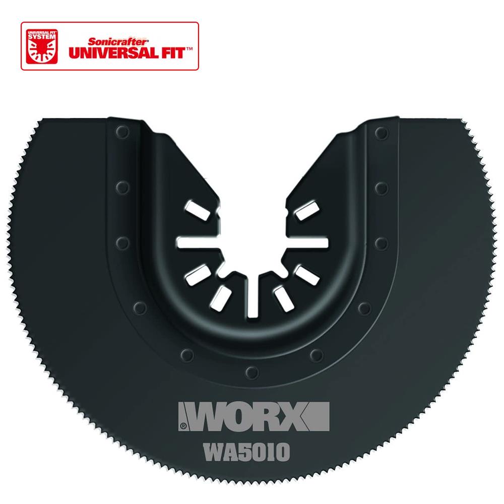 WORX WA5010 Çok Amaçlı Raspalama Makinası İçin 80mm 180˚ Metal, Ahşap, Fiberglas, PVC Universal Kesme Bıçağ fiyatı