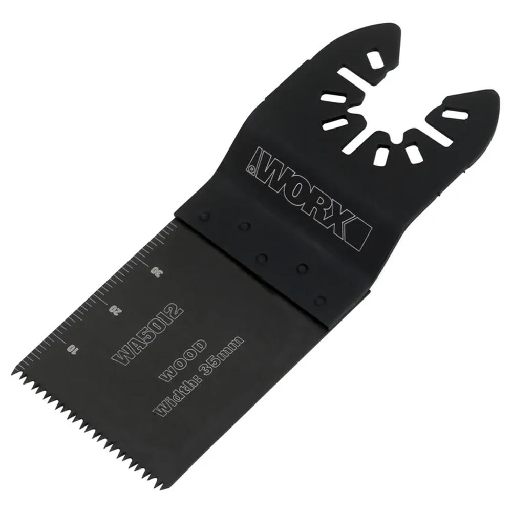 WORX WA5012 Çok Amaçlı Raspalama Makinası İçin 35x40mm Ahşap, Fiberglas, PVC Universal Kesme Bıçağı nasıl kullanılır