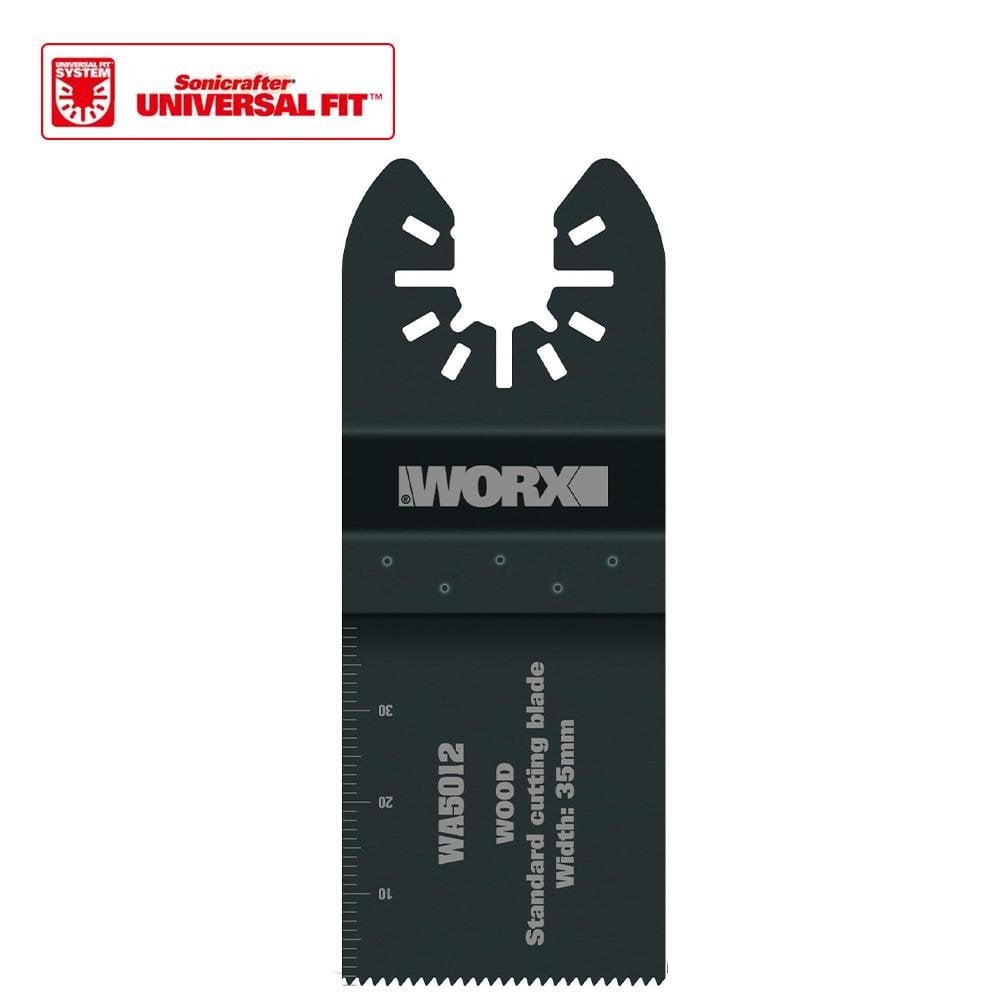 WORX WA5012 Çok Amaçlı Raspalama Makinası İçin 35x40mm Ahşap, Fiberglas, PVC Universal Kesme Bıçağı fiyatı