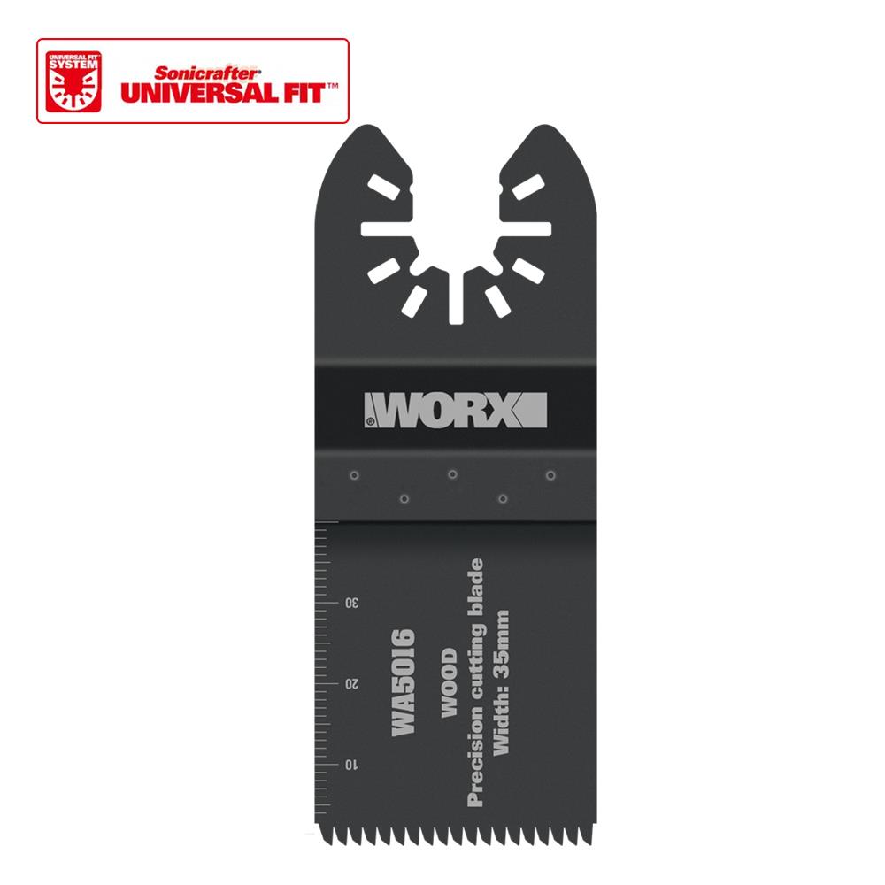 WORX WA5016 Çok Amaçlı Raspalama Makinası İçin 35x40mm Ahşap ve PVC Universal Hassas Kesme Bıçağı fiyatı
