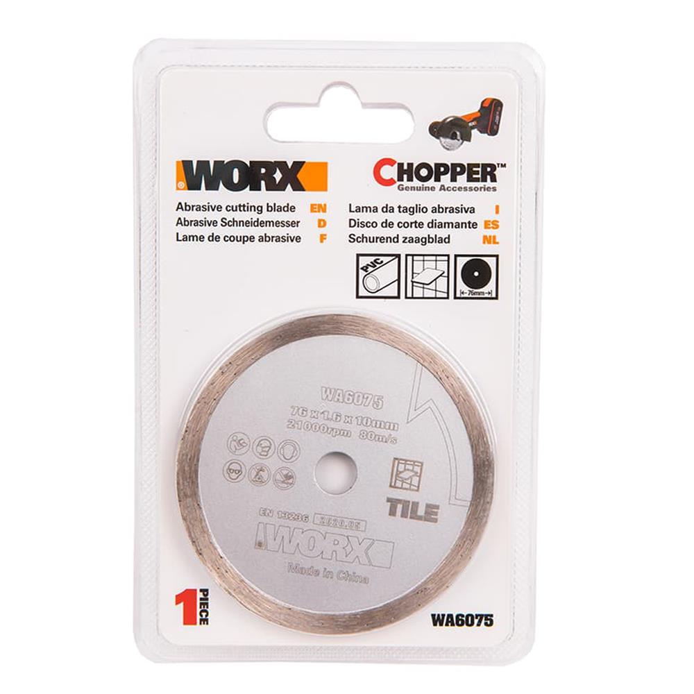 WORX WA6075 WX801 İçin 76x10mm Fayans, Seramik, Mermer Elmas Kesme Diski ne işe yarar