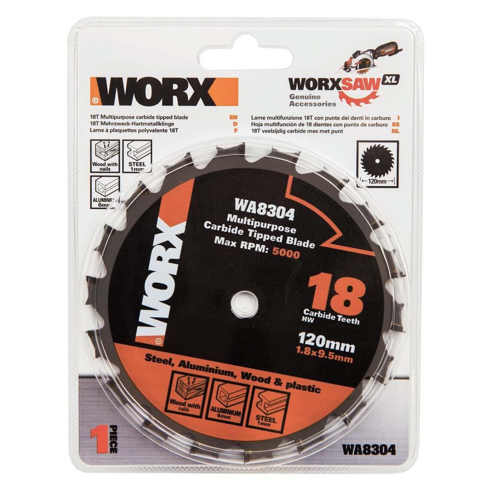 WORX WA8304 120x9,5mm Metal, Ahşap, PVC, Alüminyum Kesme, Elmas Daire Testere Bıçağı nasıl kullanılır