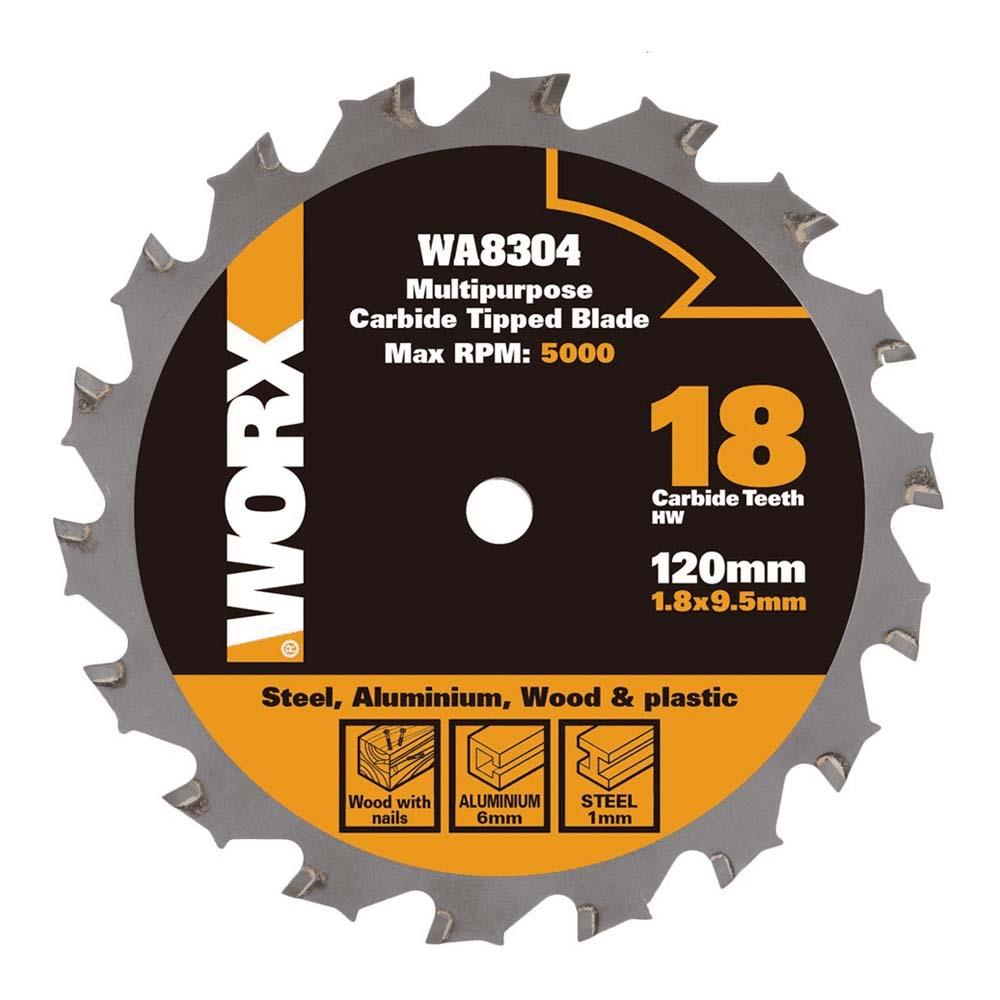 WORX WA8304 120x9,5mm Metal, Ahşap, PVC, Alüminyum Kesme, Elmas Daire Testere Bıçağı nereden bulurum