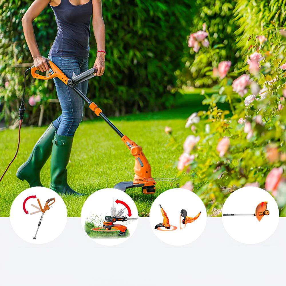 WORX WG119E 550Watt 30cm Elektrikli Teleskobik Saplı Misinalı Çim ve Kenar Kesme ne işe yarar