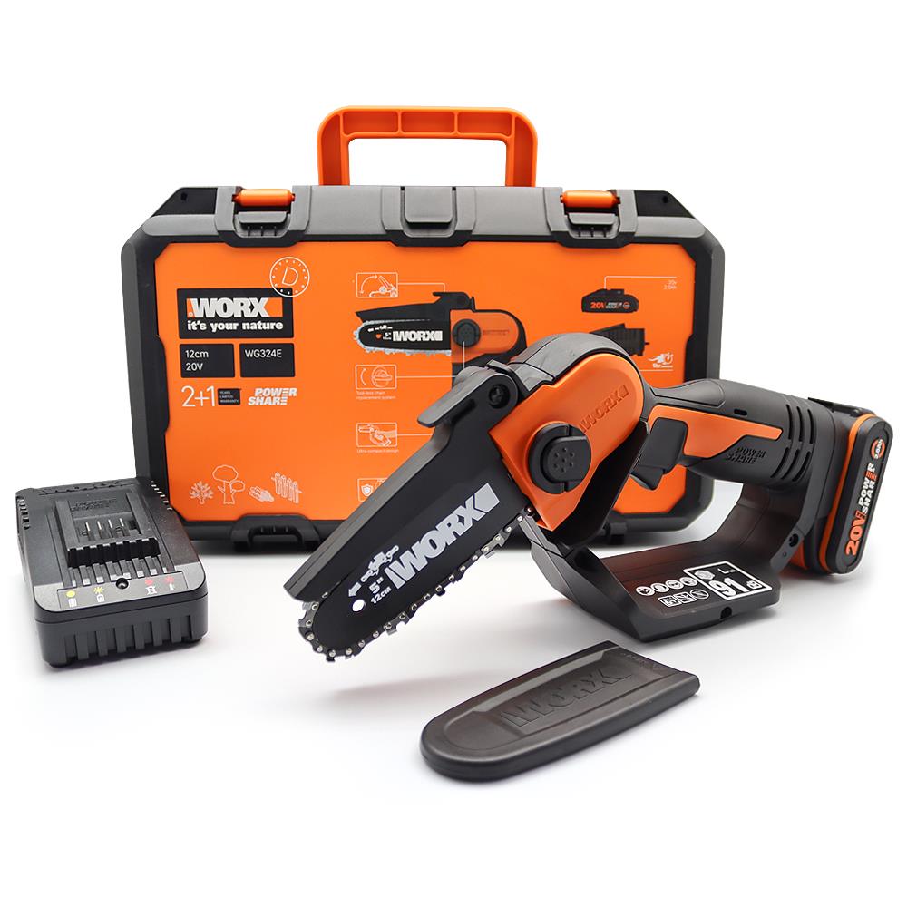 WORX WG324E 20Volt 2.0Ah Li-ion 12CM Profesyonel Şarjlı Zincirli Testere fiyatı