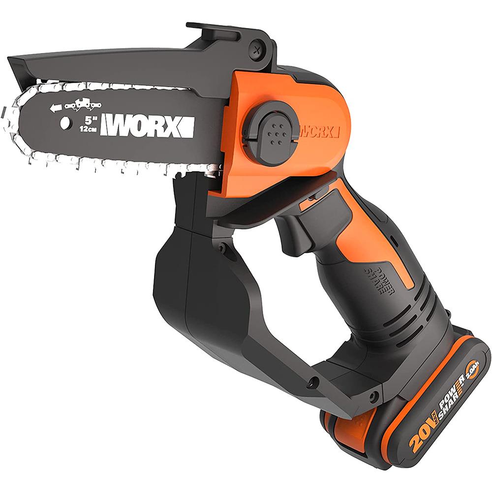 WORX WG324E 20Volt 2.0Ah Li-ion 12CM Profesyonel Şarjlı Zincirli Testere nasıl kullanılır