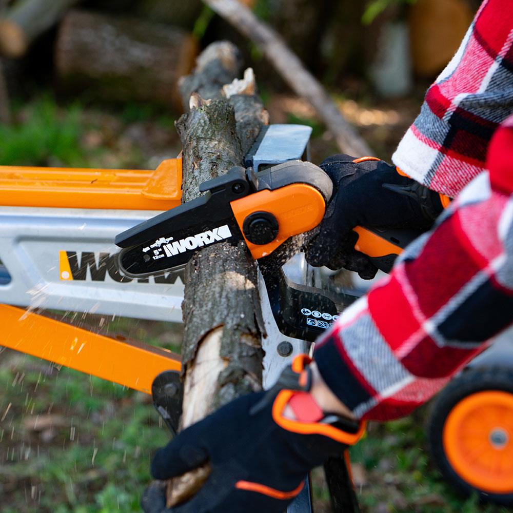 WORX WG324E 20Volt 2.0Ah Li-ion 12CM Profesyonel Şarjlı Zincirli Testere ne işe yarar