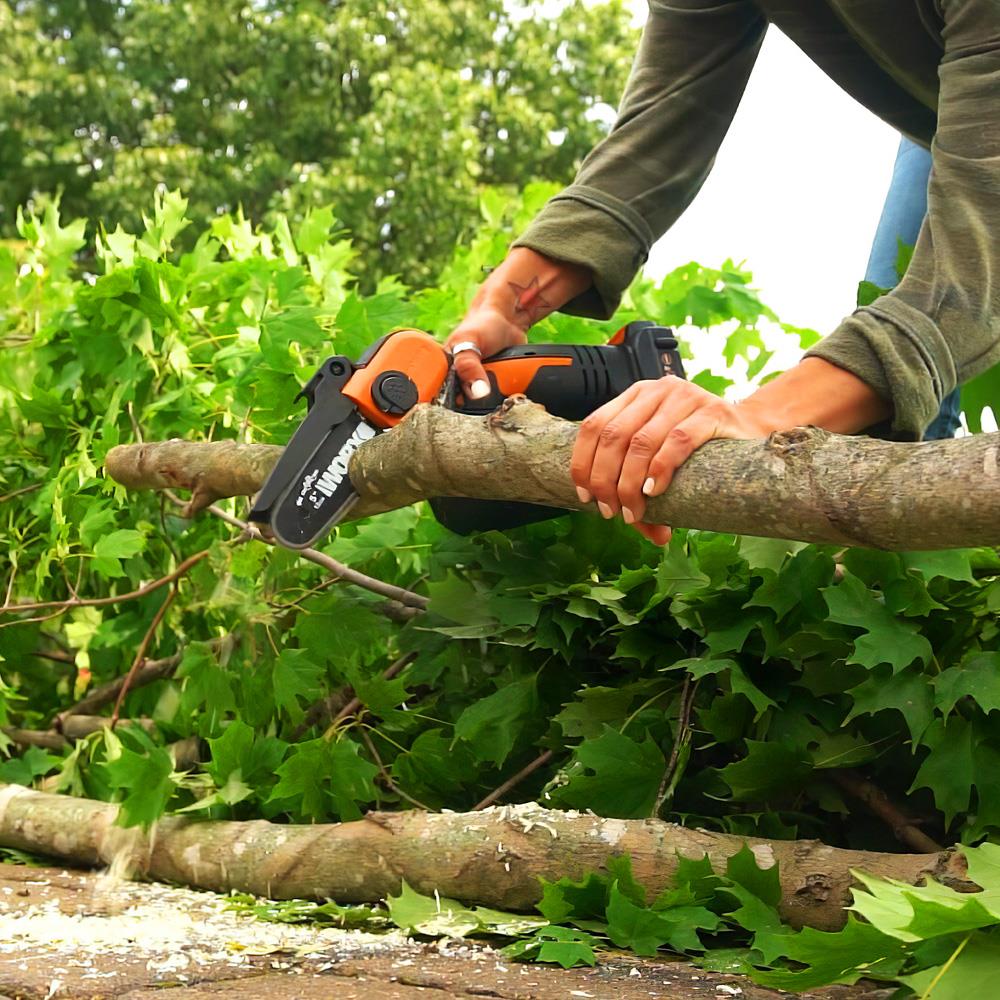 WORX WG324E 20Volt 2.0Ah Li-ion 12CM Profesyonel Şarjlı Zincirli Testere ne işe yarar