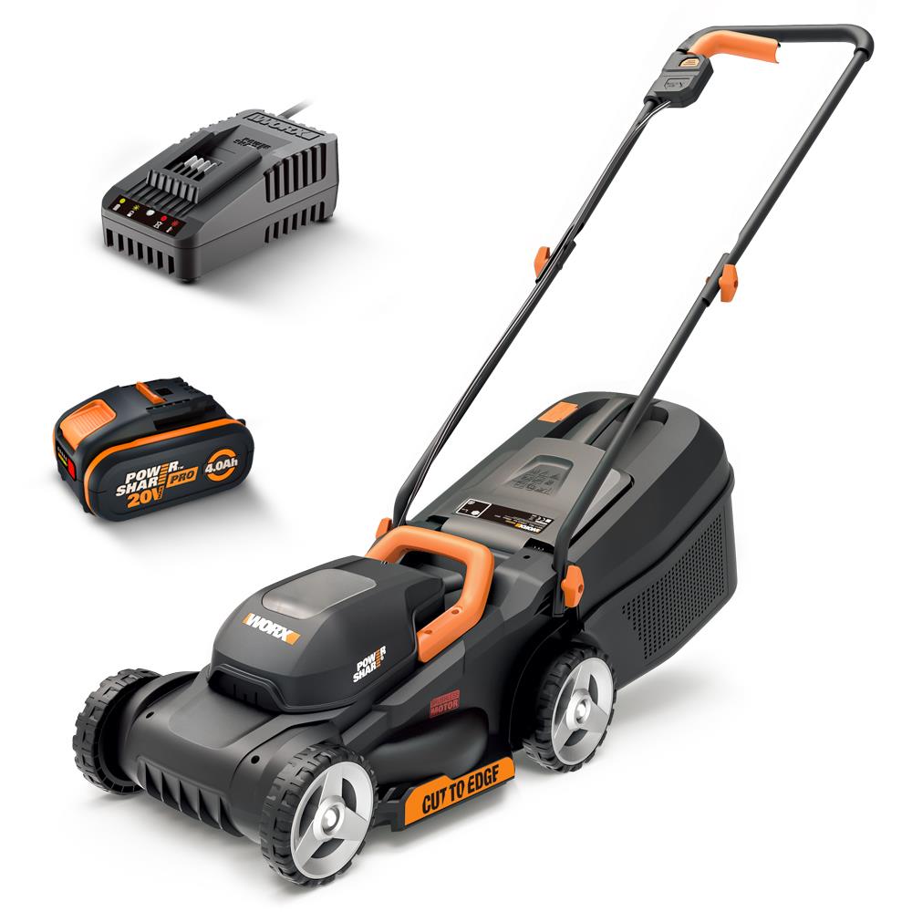 WORX WG730E 20Volt 4.0Ah. Li-ion 30cm Profesyonel Kömürsüz Şarjlı Çim Biçme fiyatı