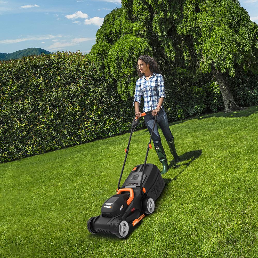 WORX WG730E 20Volt 4.0Ah. Li-ion 30cm Profesyonel Kömürsüz Şarjlı Çim Biçme ne işe yarar