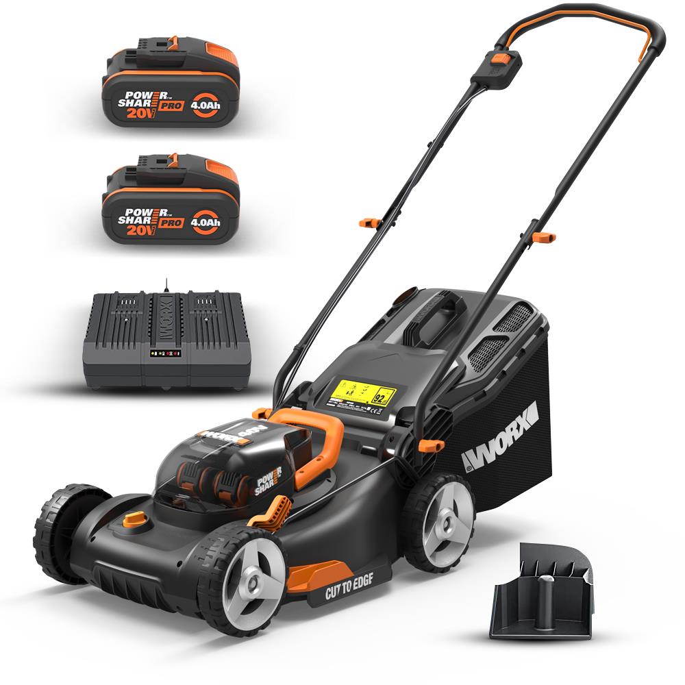 WORX WG743E 40Volt 4.0Ah. Li-ion 40cm Profesyonel Şarjlı Çim Biçme fiyatı