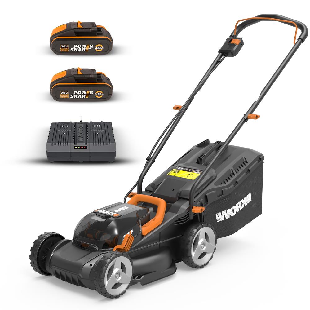 WORX WG779E 40Volt 2.5Ah. Li-ion 34CM Profesyonel Şarjlı Çim Biçme fiyatı