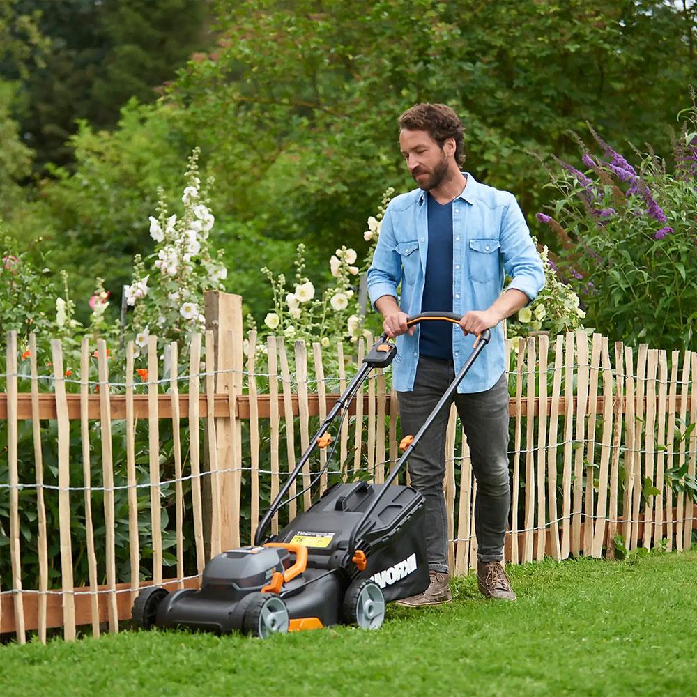 WORX WG779E 40Volt 2.5Ah. Li-ion 34CM Profesyonel Şarjlı Çim Biçme ne işe yarar