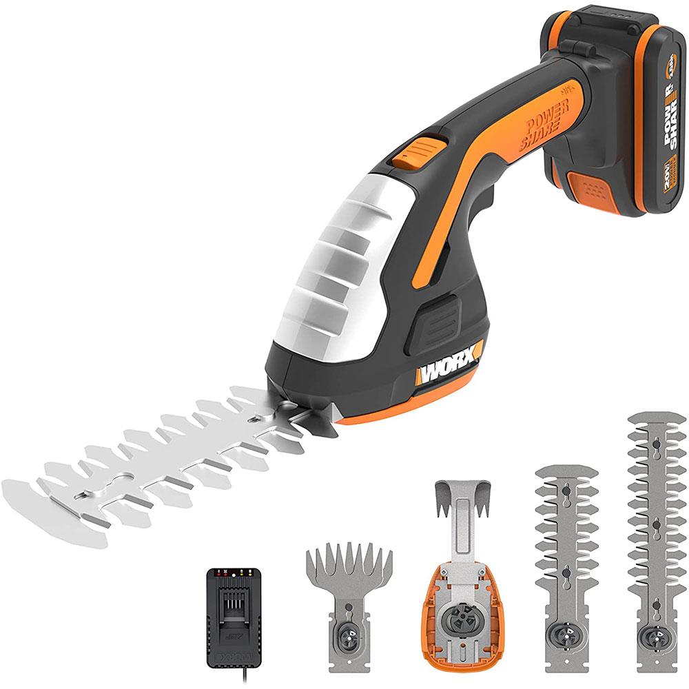 WORX WG801E.5 20Volt 2.0Ah. Li-ion Şarjlı Profesyonel Avuç İçi Çim Kesme, Çit Budama/Çapalama fiyatı