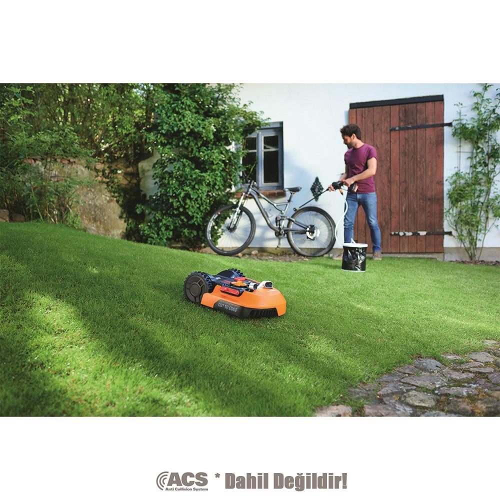 WORX WR165E 20Volt 2.0Ah. 18CM LANDROID Tam Otonom Kömürsüz Çim Biçme Robotu ne işe yarar