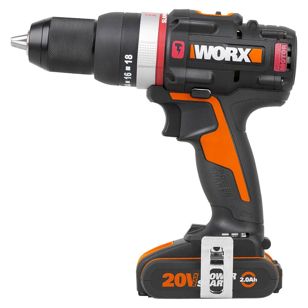 WORX WX-JCR 20Volt/2.0Ah Li-ion Çift Akülü Kömürsüz Profesyonel Darbeli Şarjlı Matkap nasıl kullanılır