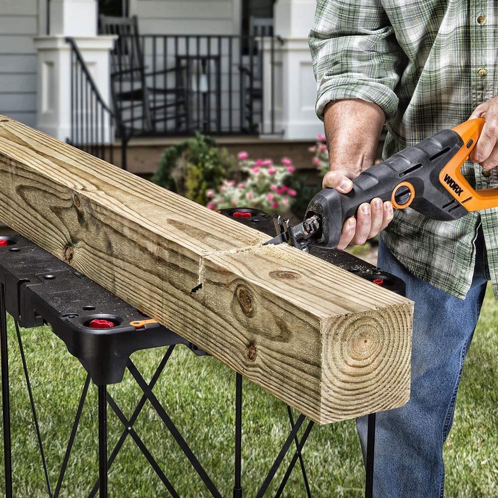 WORX WX066 Çok Fonksiyonlu Katlanabilir Çalışma Tezgâhı ne işe yarar