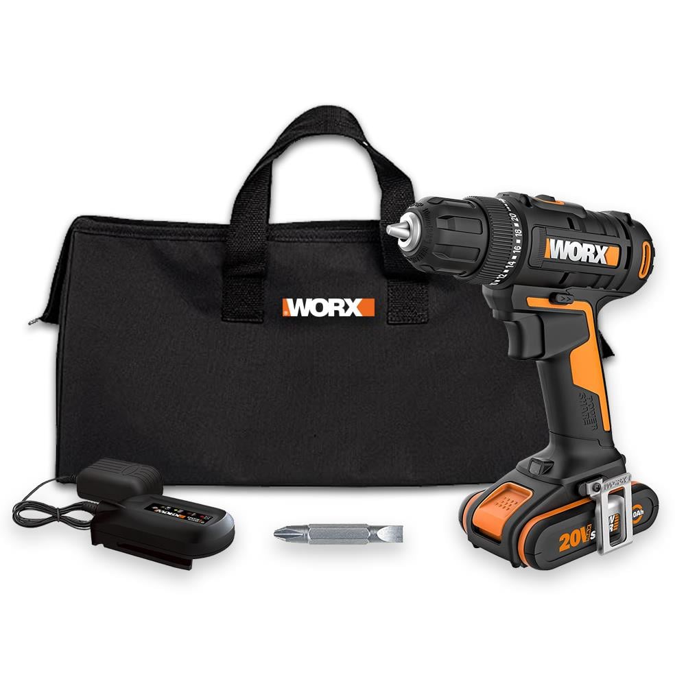 WORX WX100 20Volt/2.0Ah. Li-ion Tek Akülü Profesyonel Şarjlı Matkap fiyatı