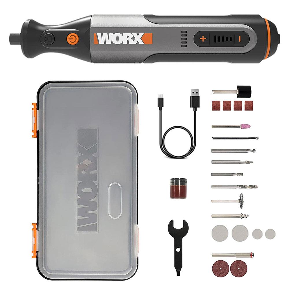 WORX WX106 8Volt Kalem Tipi Devir Ayarlı Profesyonel Gravür Makinesi + 21 Parça Aksesuar fiyatı