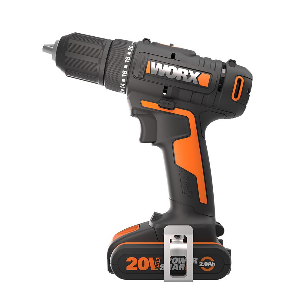 WORX WX108 20Volt/2.0Ah. Li-ion Çift Akülü Profesyonel Şarjlı Matkap nasıl kullanılır