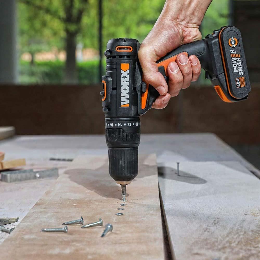 WORX WX108 20Volt/2.0Ah. Li-ion Çift Akülü Profesyonel Şarjlı Matkap nereden bulurum