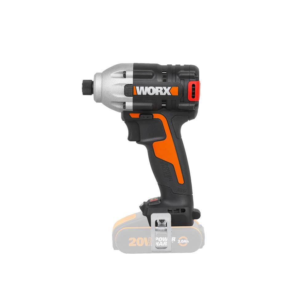 WORX WX261.9 20Volt 260Nm Kömürsüz Profesyonel Darbeli Tornavida (Akü Dahil Değildir) nasıl kullanılır