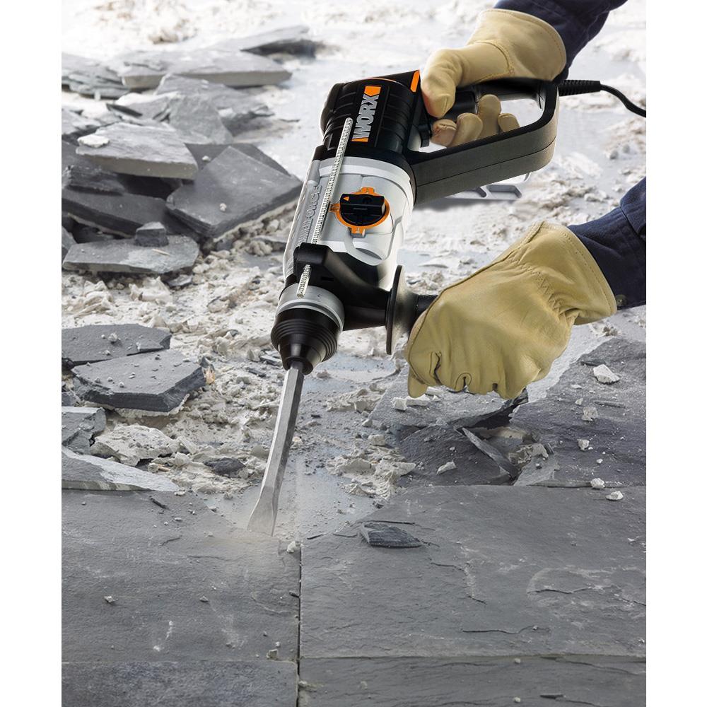 WORX WX339 800Watt 2.5J Profesyonel SDS-Plus Kırıcı/Delici + 4 Adet Uç ne işe yarar