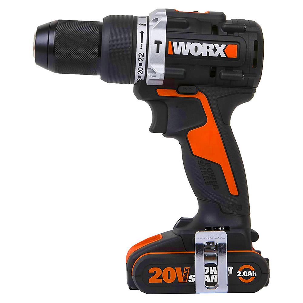WORX WX352 20Volt/2.0Ah Li-ion Çift Akülü Kömürsüz Profesyonel Şarjlı Darbeli Matkap nasıl kullanılır