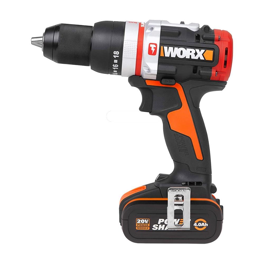 WORX WX354.4 20Volt/4.0Ah Li-ion Çift Akülü Kömürsüz Profesyonel Şarjlı Darbeli Matkap nasıl kullanılır