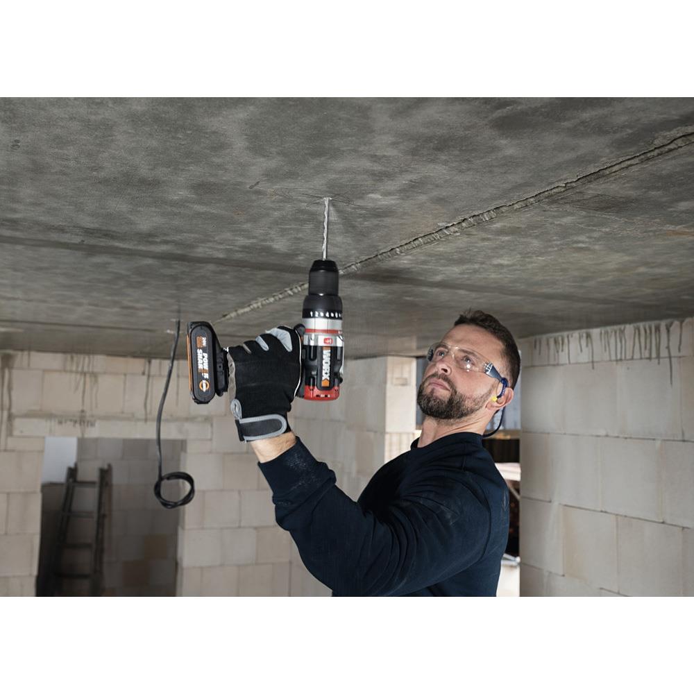 WORX WX354.9C 20Volt/2.0Ah Li-ion Tek Akülü Kömürsüz Profesyonel Darbeli Şarjlı Matkap ne işe yarar