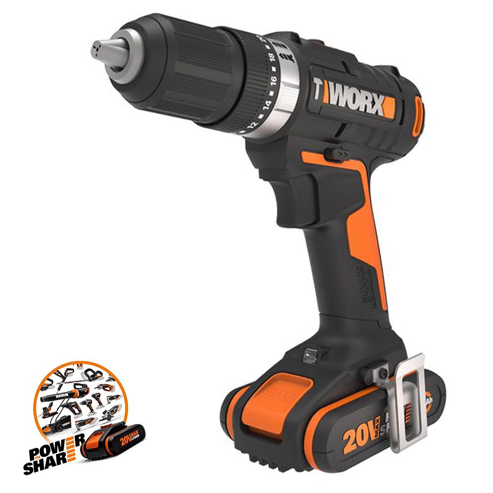 WORX WX370.1 20Volt/2.0Ah. Li-ion Çift Akülü Profesyonel Şarjlı Darbeli Matkap nereden bulurum