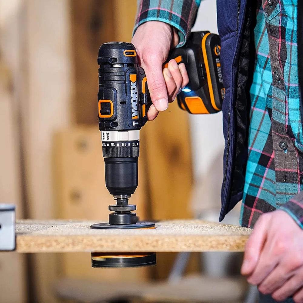 WORX WX370.1 20Volt/2.0Ah. Li-ion Çift Akülü Profesyonel Şarjlı Darbeli Matkap ne işe yarar